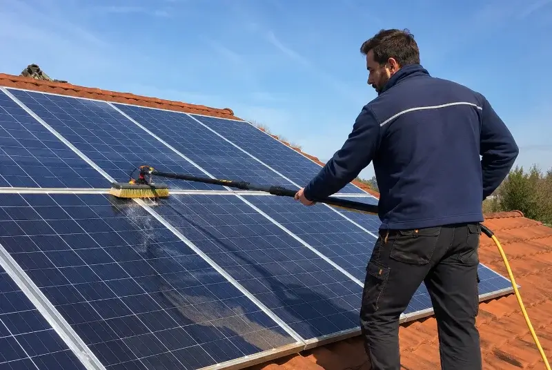 Nettoyage et entretien de panneaux solaires à Espondeilhan